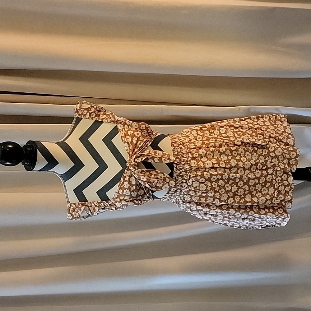 Two piece top and skirt